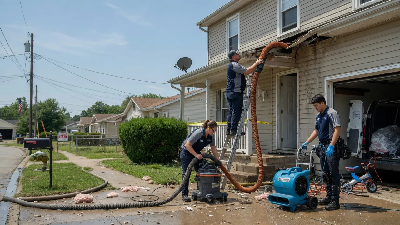 Water Damage Restoration in Brooklyn, IN near me